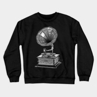 Sound From The Old Gramophone Crewneck Sweatshirt